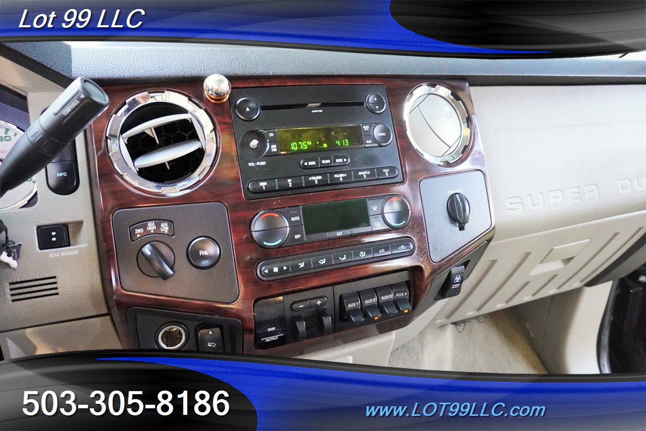 2008 Ford F-350 Lariat 4X4 Dually 6.4L Auto Heated Leather Moon RF  Long Bed LIFTED XD Wheels Newer Tires - Photo 21 - Milwaukie, OR 97267