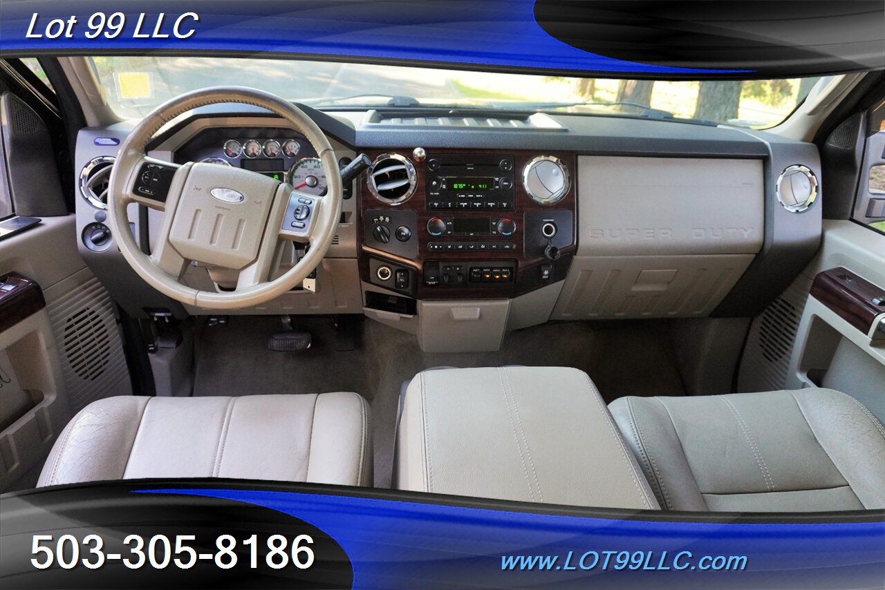 2008 Ford F-350 Lariat 4X4 Dually 6.4L Auto Heated Leather Moon RF  Long Bed LIFTED XD Wheels Newer Tires - Photo 2 - Milwaukie, OR 97267
