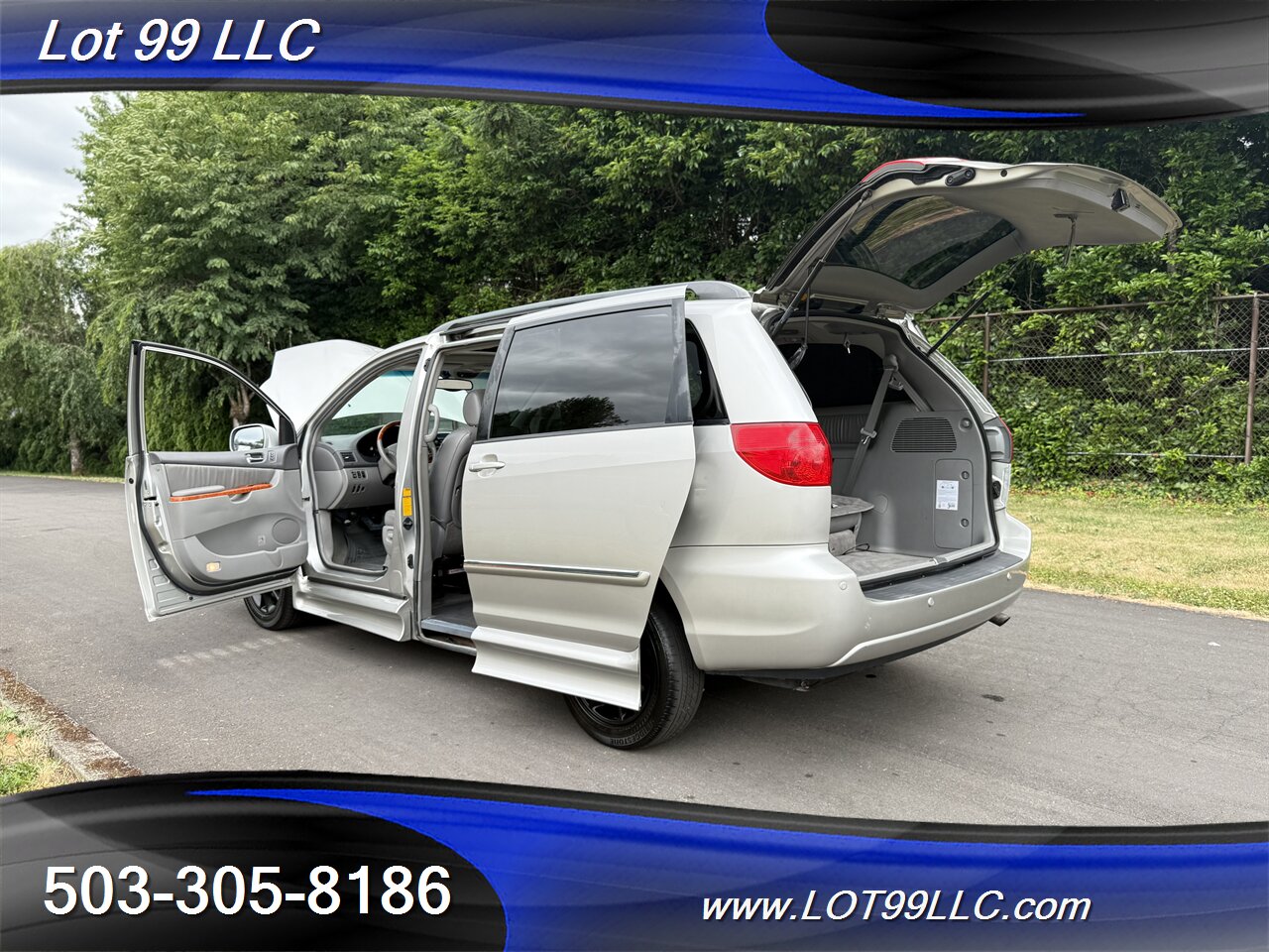 2006 Toyota Sienna XLE Limited **Wheelchair Van** 111k Htd Leather - Photo 27 - Milwaukie, OR 97267