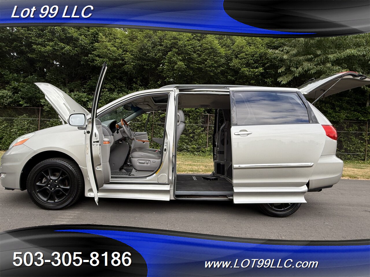 2006 Toyota Sienna XLE Limited **Wheelchair Van** 111k Htd Leather - Photo 40 - Milwaukie, OR 97267