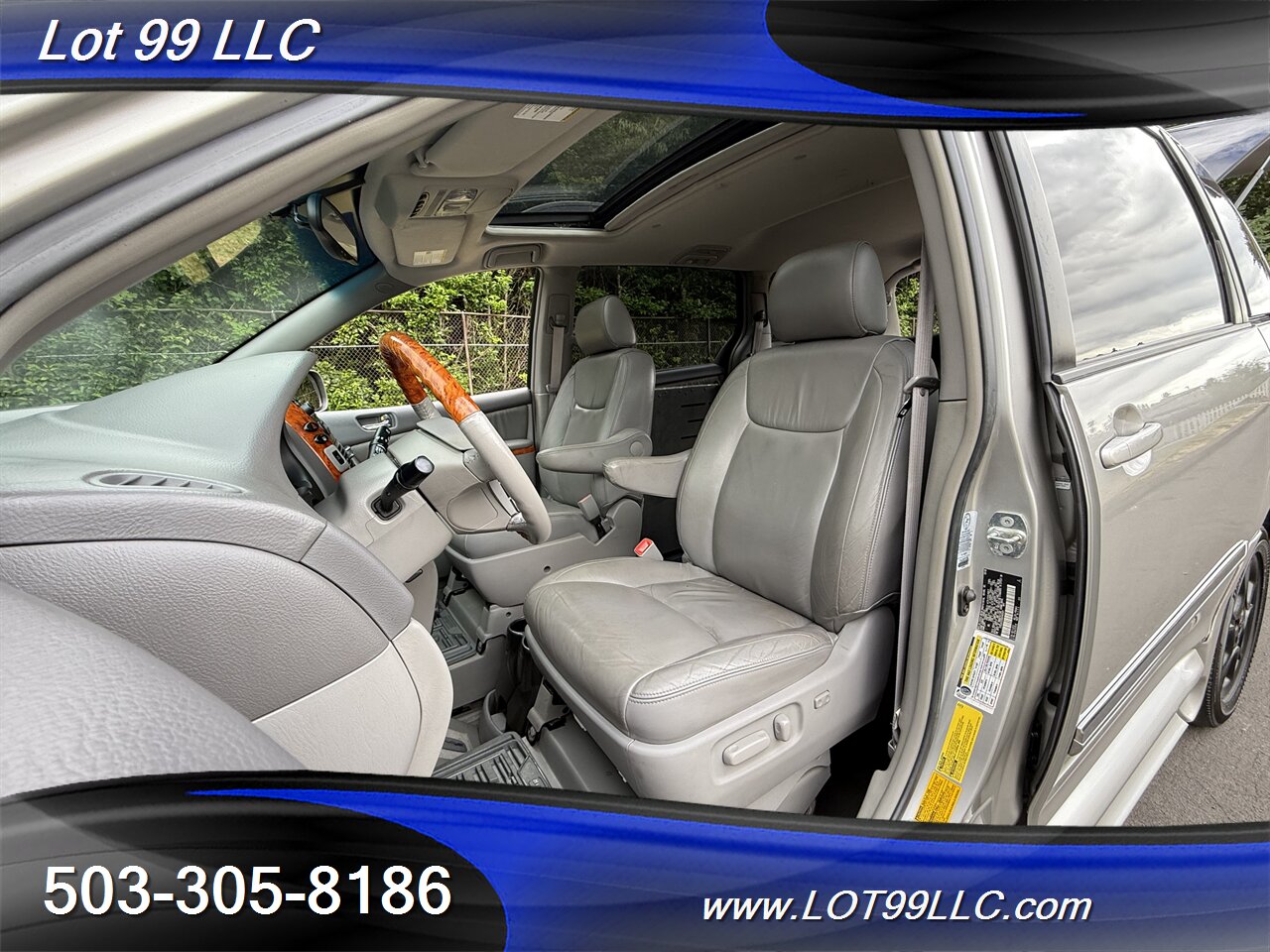 2006 Toyota Sienna XLE Limited **Wheelchair Van** 111k Htd Leather - Photo 16 - Milwaukie, OR 97267