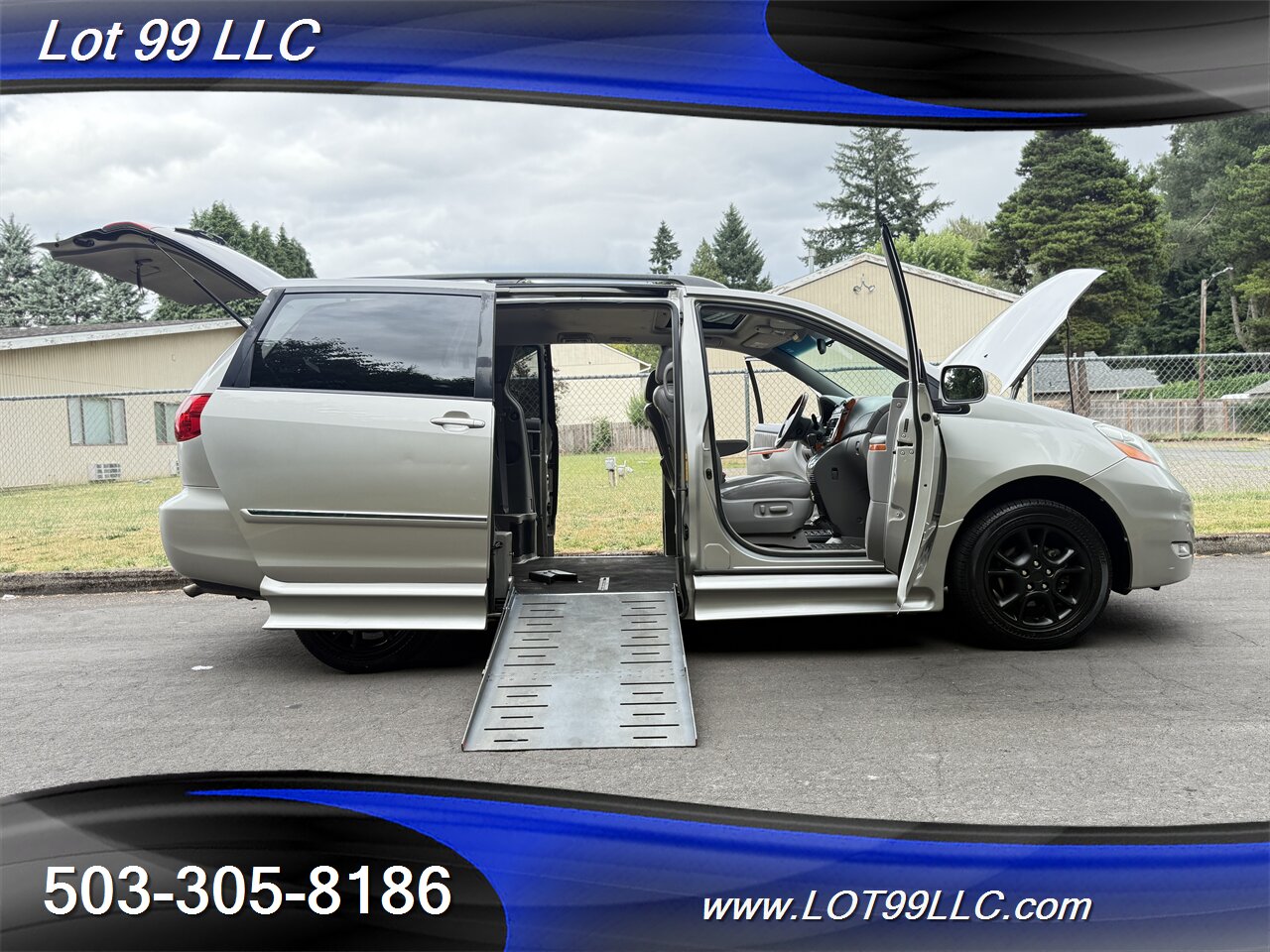 2006 Toyota Sienna XLE Limited **Wheelchair Van** 111k Htd Leather - Photo 22 - Milwaukie, OR 97267