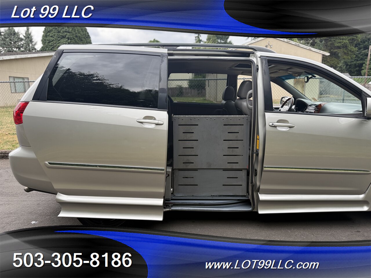 2006 Toyota Sienna XLE Limited **Wheelchair Van** 111k Htd Leather - Photo 4 - Milwaukie, OR 97267
