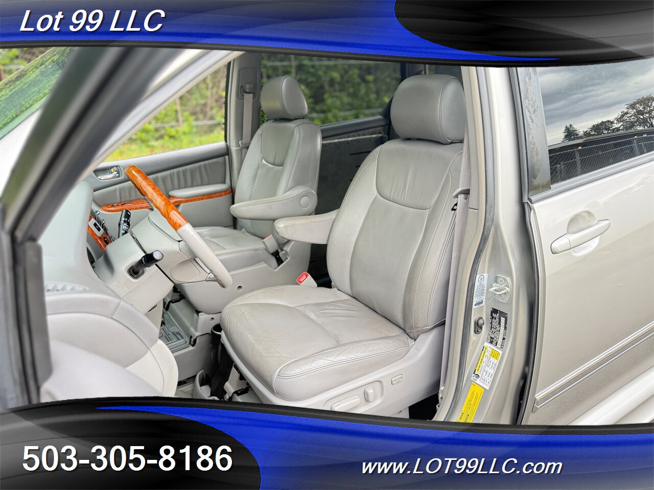 2006 Toyota Sienna XLE Limited **Wheelchair Van** 111k Htd Leather - Photo 47 - Milwaukie, OR 97267