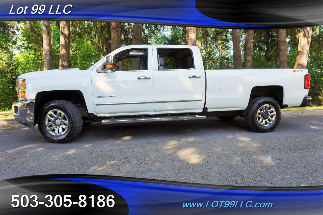 2016 Chevrolet Silverado 3500HD LTZ 4X4 6.6L Duramax Leather Moon LONG BED Chrome  Wheels Newer Tires 1 OWNER - Photo 5 - Milwaukie, OR 97267