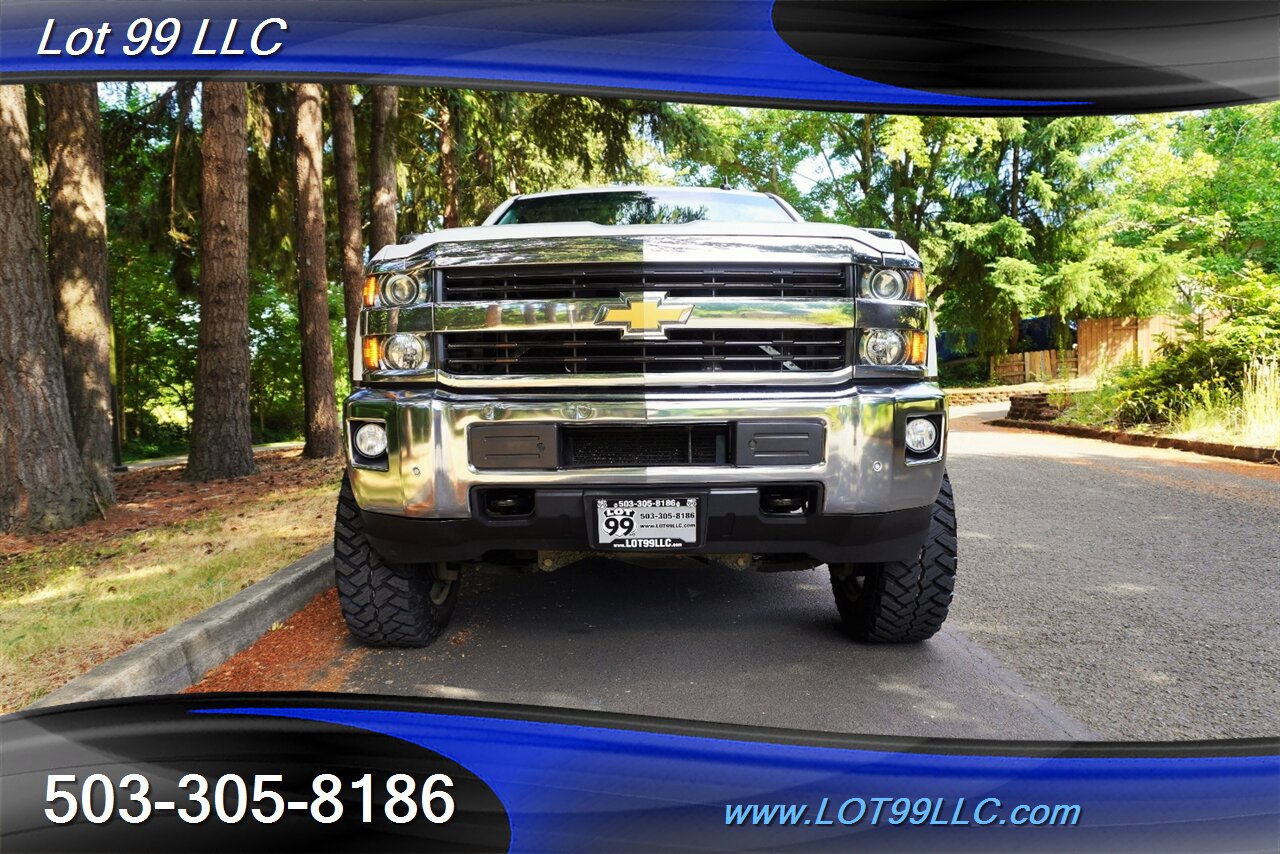 2016 Chevrolet Silverado 3500 LTZ 4X4 6.6L Duramax Leather Moon LONG BED Chrome Wheels New Tires Lifted 1 OWNER - Photo 6 - Milwaukie, OR 97267