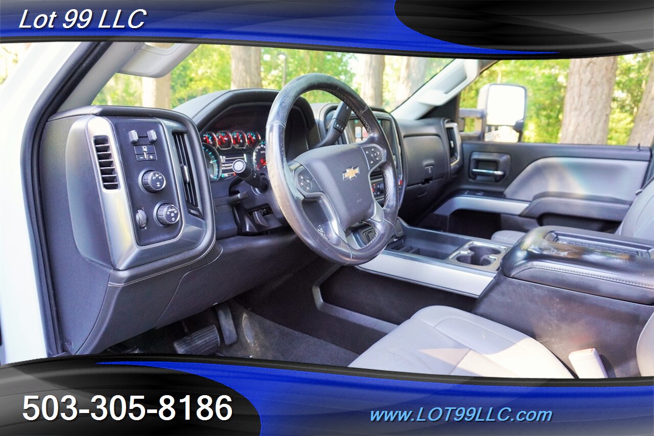 2016 Chevrolet Silverado 3500HD LTZ 4X4 6.6L Duramax Leather Moon LONG BED Chrome  Wheels Newer Tires 1 OWNER - Photo 12 - Milwaukie, OR 97267