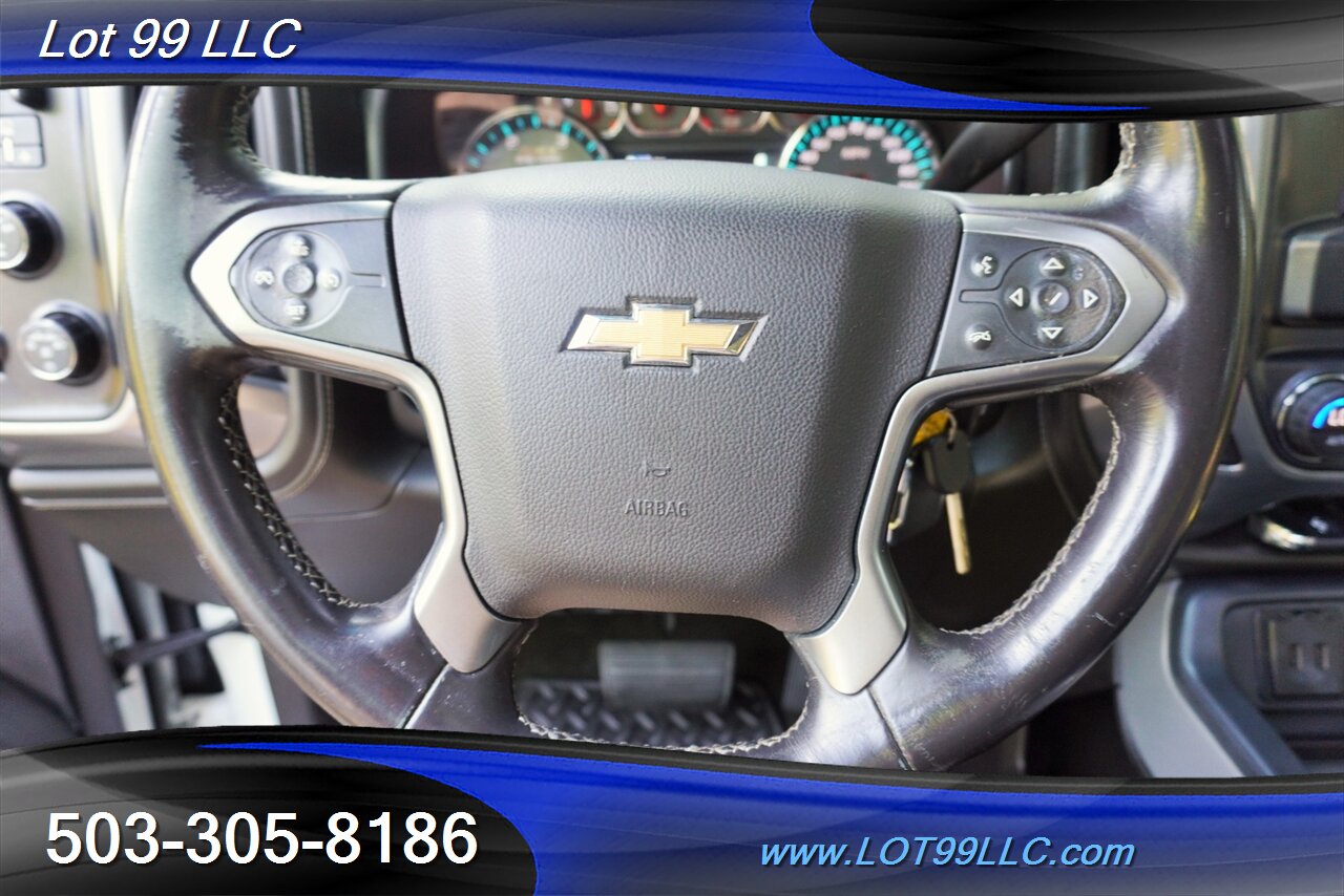 2016 Chevrolet Silverado 3500HD LTZ 4X4 6.6L Duramax Leather Moon LONG BED Chrome  Wheels Newer Tires 1 OWNER - Photo 26 - Milwaukie, OR 97267