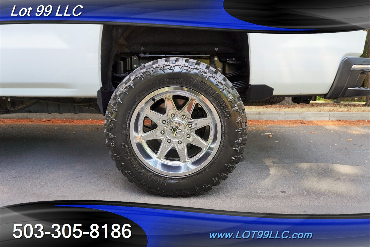 2016 Chevrolet Silverado 3500 LTZ 4X4 6.6L Duramax Leather Moon LONG BED Chrome Wheels New Tires Lifted 1 OWNER - Photo 37 - Milwaukie, OR 97267