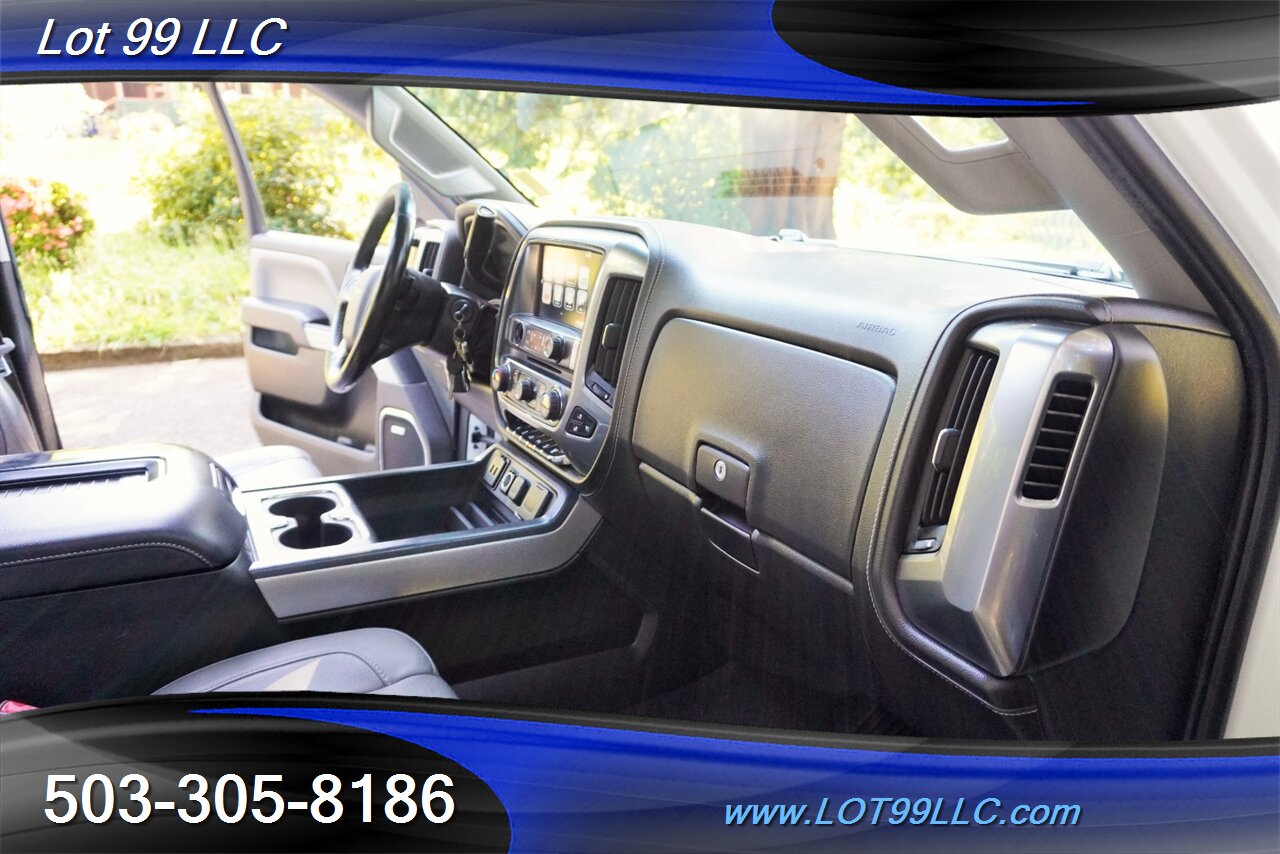 2016 Chevrolet Silverado 3500HD LTZ 4X4 6.6L Duramax Leather Moon LONG BED Chrome  Wheels Newer Tires 1 OWNER - Photo 18 - Milwaukie, OR 97267