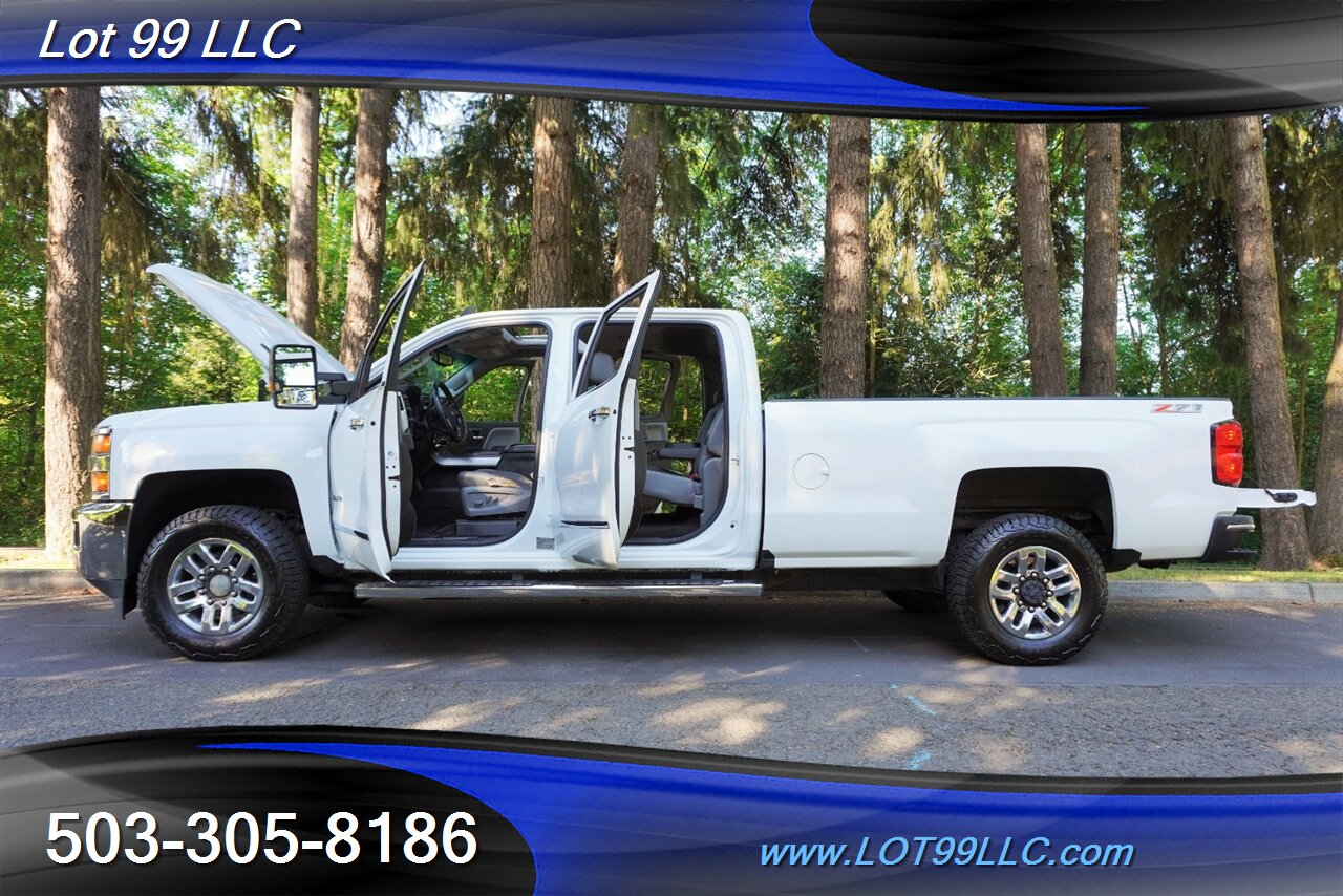 2016 Chevrolet Silverado 3500HD LTZ 4X4 6.6L Duramax Leather Moon LONG BED Chrome  Wheels Newer Tires 1 OWNER - Photo 27 - Milwaukie, OR 97267