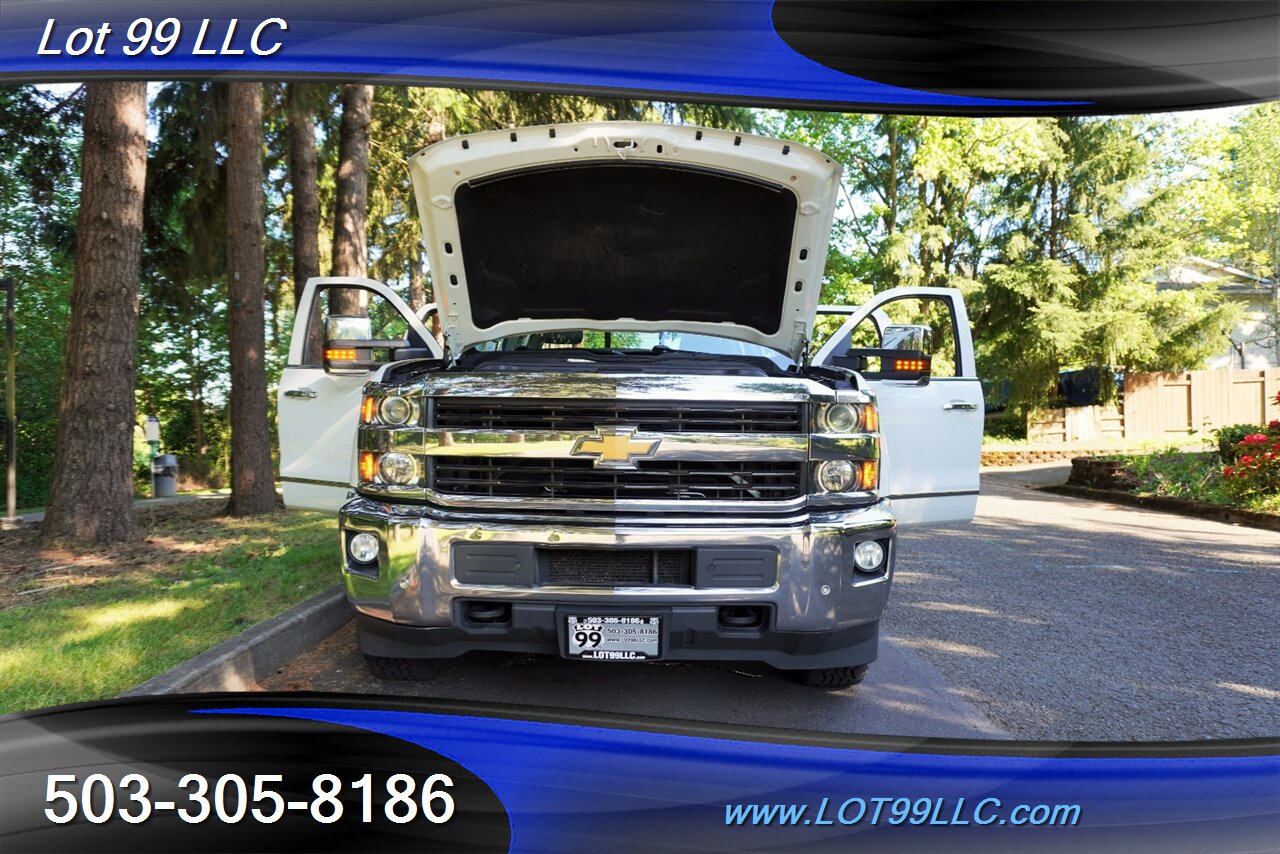 2016 Chevrolet Silverado 3500HD LTZ 4X4 6.6L Duramax Leather Moon LONG BED Chrome  Wheels Newer Tires 1 OWNER - Photo 28 - Milwaukie, OR 97267