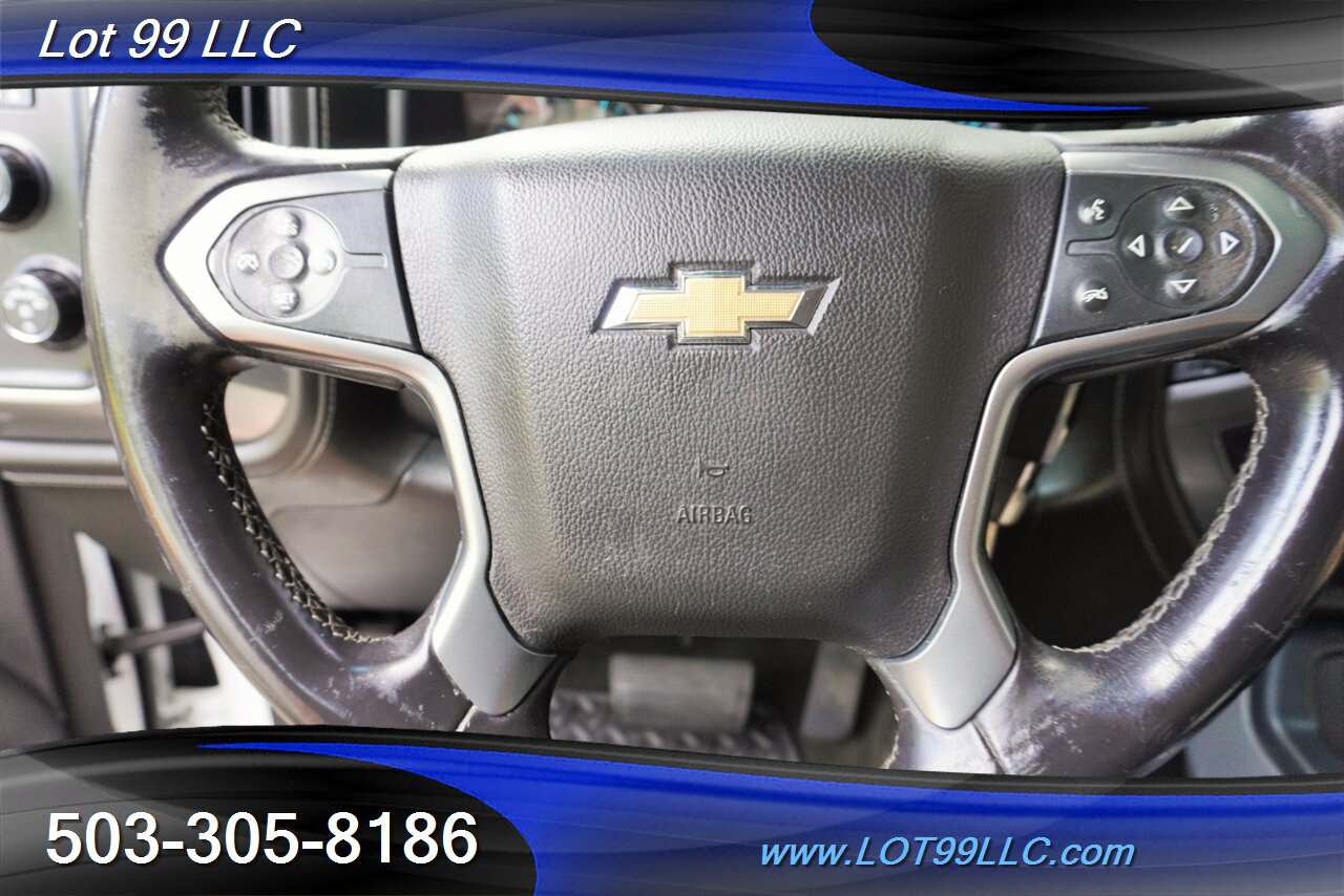 2016 Chevrolet Silverado 3500 LTZ 4X4 6.6L Duramax Leather Moon LONG BED Chrome Wheels New Tires Lifted 1 OWNER - Photo 22 - Milwaukie, OR 97267
