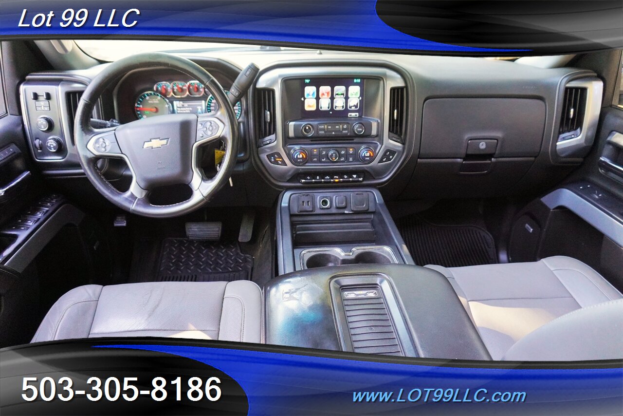 2016 Chevrolet Silverado 3500HD LTZ 4X4 6.6L Duramax Leather Moon LONG BED Chrome  Wheels Newer Tires 1 OWNER - Photo 2 - Milwaukie, OR 97267