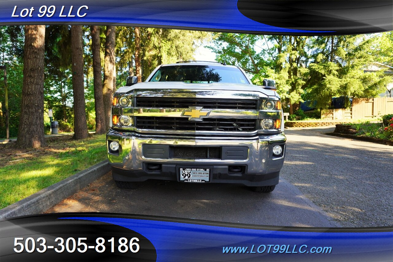 2016 Chevrolet Silverado 3500HD LTZ 4X4 6.6L Duramax Leather Moon LONG BED Chrome  Wheels Newer Tires 1 OWNER - Photo 6 - Milwaukie, OR 97267