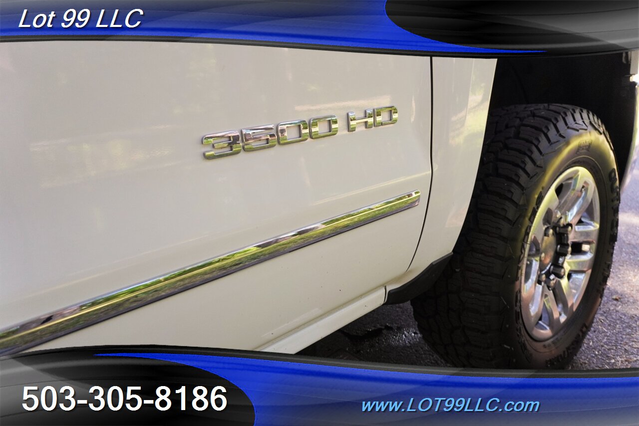 2016 Chevrolet Silverado 3500HD LTZ 4X4 6.6L Duramax Leather Moon LONG BED Chrome  Wheels Newer Tires 1 OWNER - Photo 36 - Milwaukie, OR 97267