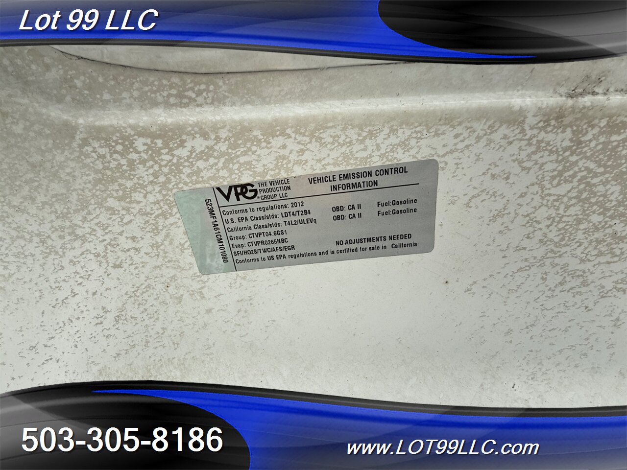 2012 Mobility Ventures MV-1 136k - 4.6L V8 - WHEELCHAIR VAN 6 Passenger Power Side Ramp - Photo 54 - Milwaukie, OR 97267