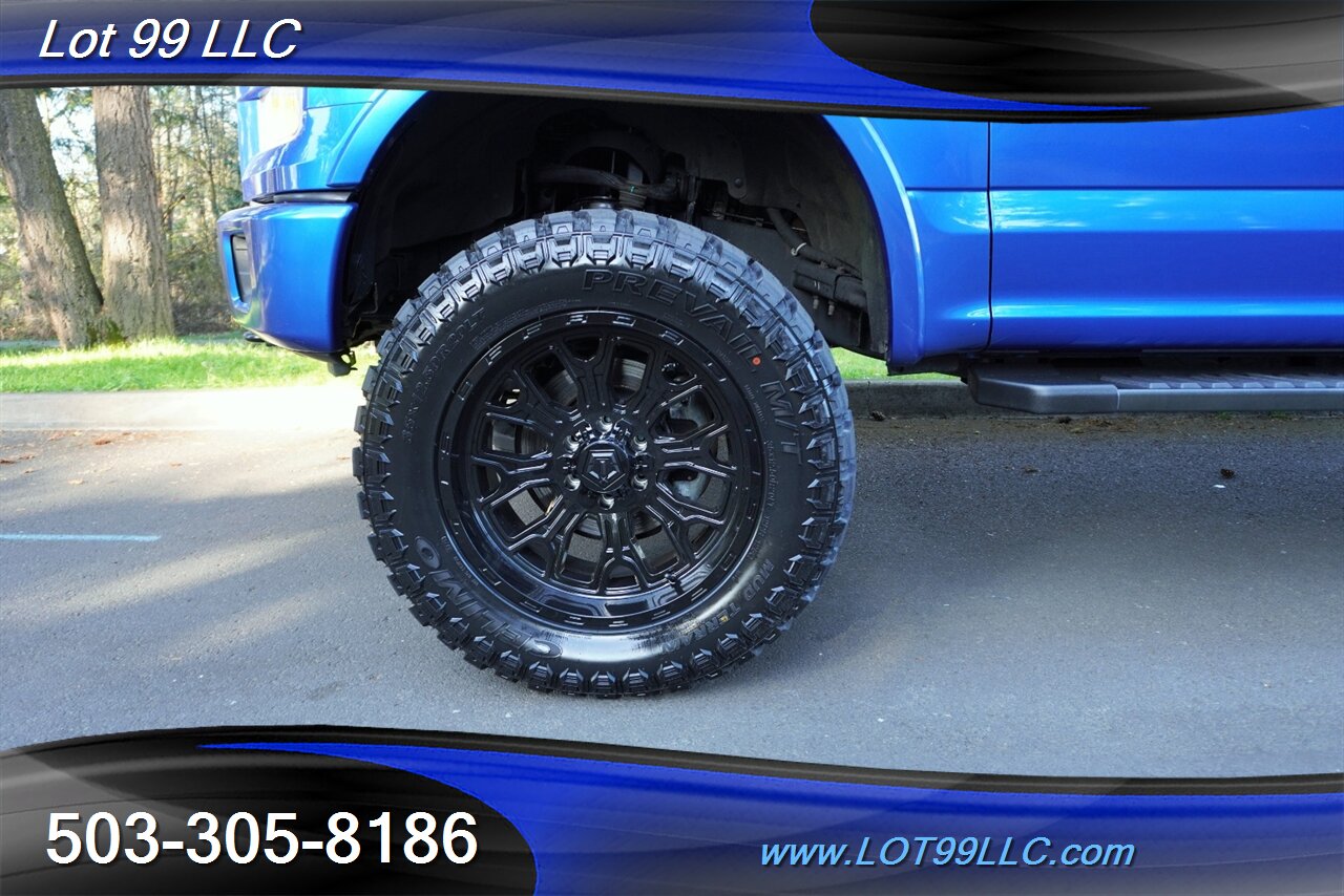 2015 Ford F-150 Lariat 4X4 V6 Ecoboost Heated Leather Pano roof  NEW 6 " LIFT BLACK 20 Wheels NEW OFF ROAD TIRES - Photo 4 - Milwaukie, OR 97267