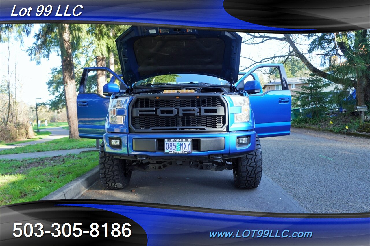 2015 Ford F-150 Lariat 4X4 V6 Ecoboost Heated Leather Pano roof  NEW 6 " LIFT BLACK 20 Wheels NEW OFF ROAD TIRES - Photo 30 - Milwaukie, OR 97267