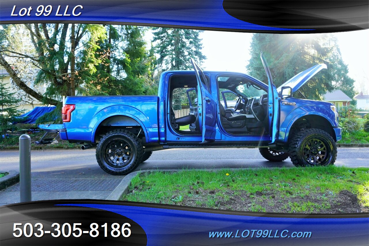 2015 Ford F-150 Lariat 4X4 V6 Ecoboost Heated Leather Pano roof  NEW 6 " LIFT BLACK 20 Wheels NEW OFF ROAD TIRES - Photo 31 - Milwaukie, OR 97267