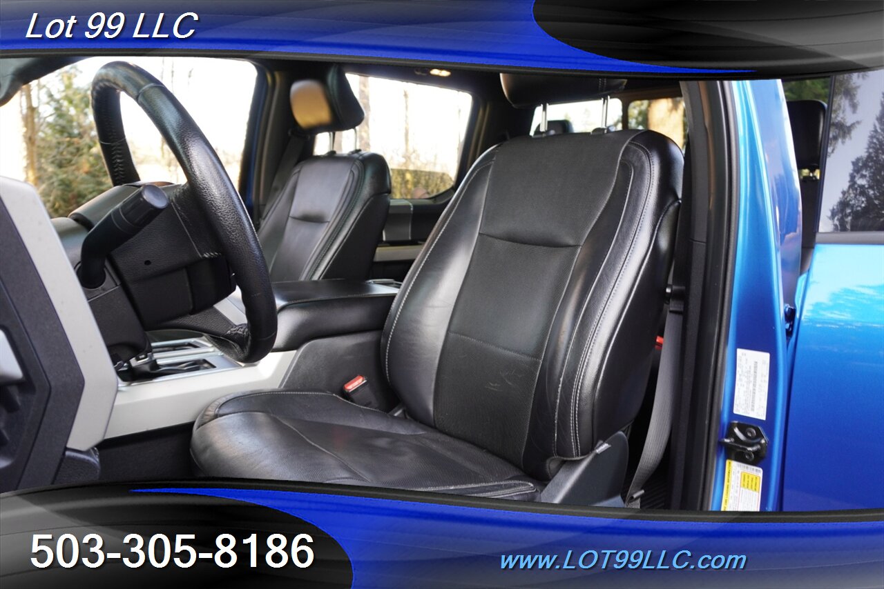 2015 Ford F-150 Lariat 4X4 V6 Ecoboost Heated Leather Pano roof  NEW 6 " LIFT BLACK 20 Wheels NEW OFF ROAD TIRES - Photo 14 - Milwaukie, OR 97267