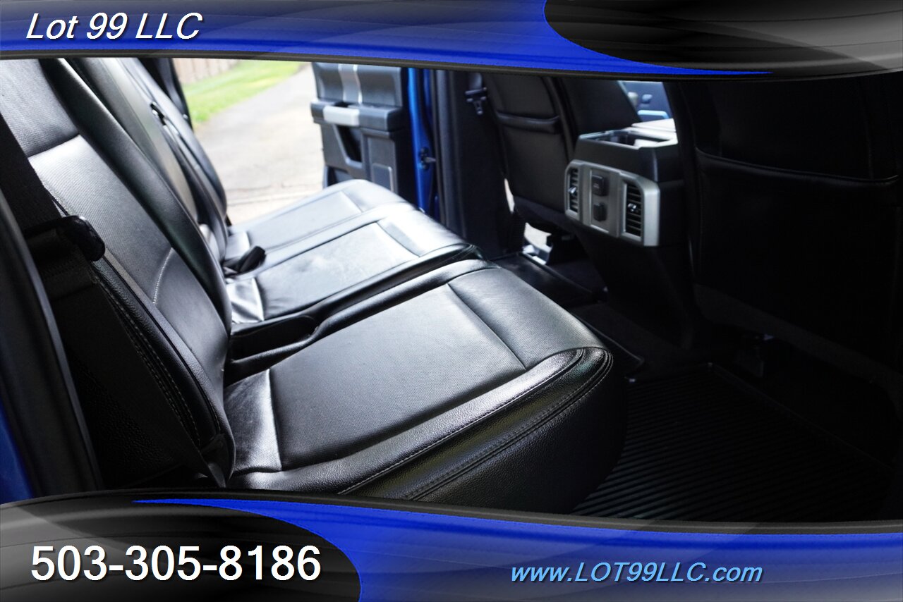 2015 Ford F-150 Lariat 4X4 V6 Ecoboost Heated Leather Pano roof  NEW 6 " LIFT BLACK 20 Wheels NEW OFF ROAD TIRES - Photo 19 - Milwaukie, OR 97267