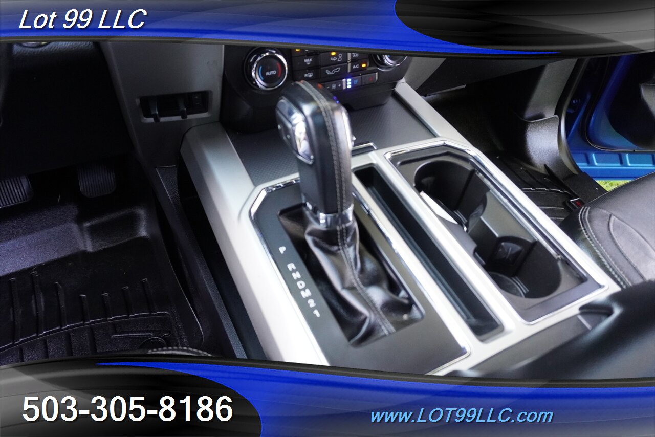 2015 Ford F-150 Lariat 4X4 V6 Ecoboost Heated Leather Pano roof  NEW 6 " LIFT BLACK 20 Wheels NEW OFF ROAD TIRES - Photo 26 - Milwaukie, OR 97267