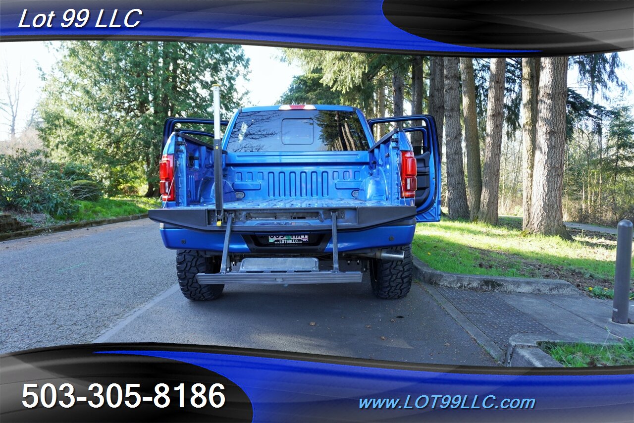 2015 Ford F-150 Lariat 4X4 V6 Ecoboost Heated Leather Pano roof  NEW 6 " LIFT BLACK 20 Wheels NEW OFF ROAD TIRES - Photo 32 - Milwaukie, OR 97267