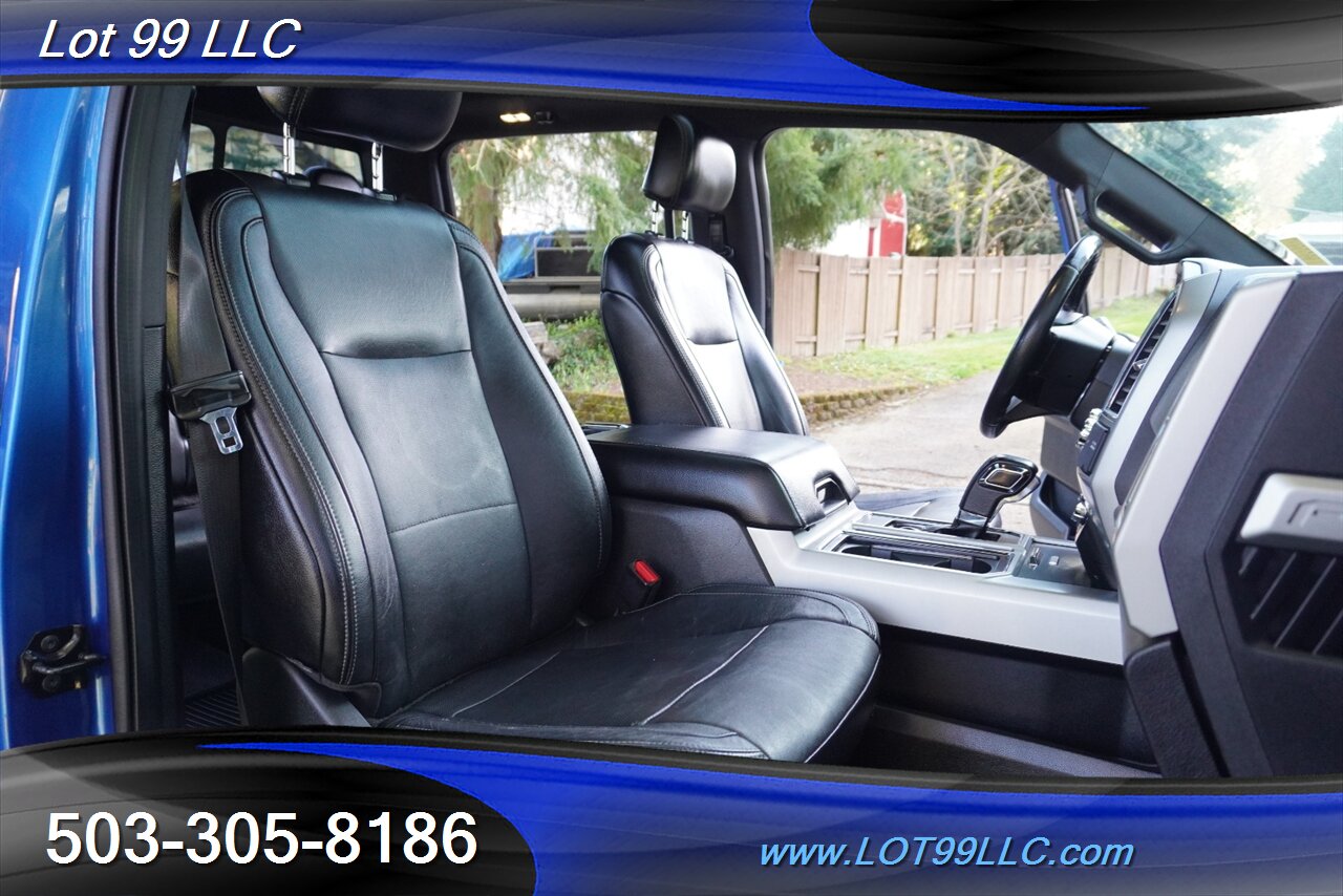 2015 Ford F-150 Lariat 4X4 V6 Ecoboost Heated Leather Pano roof  NEW 6 " LIFT BLACK 20 Wheels NEW OFF ROAD TIRES - Photo 21 - Milwaukie, OR 97267