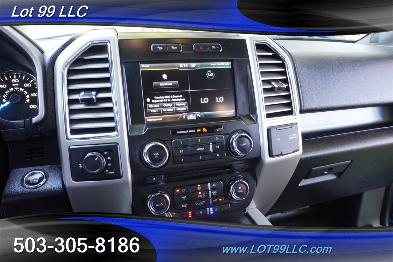 2015 Ford F-150 Lariat 4X4 V6 Ecoboost Heated Leather Pano roof  NEW 6 " LIFT BLACK 20 Wheels NEW OFF ROAD TIRES - Photo 24 - Milwaukie, OR 97267