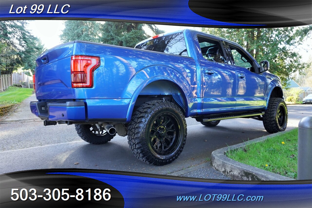2015 Ford F-150 Lariat 4X4 V6 Ecoboost Heated Leather Pano roof  NEW 6 " LIFT BLACK 20 Wheels NEW OFF ROAD TIRES - Photo 10 - Milwaukie, OR 97267