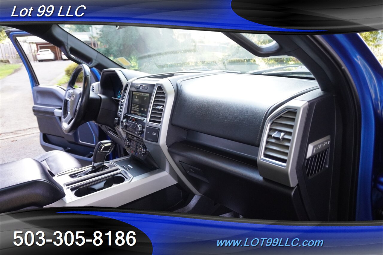 2015 Ford F-150 Lariat 4X4 V6 Ecoboost Heated Leather Pano roof  NEW 6 " LIFT BLACK 20 Wheels NEW OFF ROAD TIRES - Photo 20 - Milwaukie, OR 97267