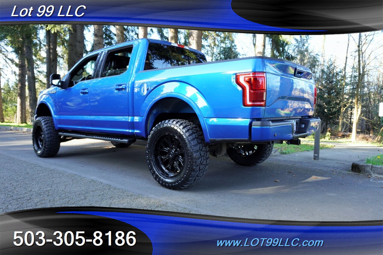 2015 Ford F-150 Lariat 4X4 V6 Ecoboost Heated Leather Pano roof  NEW 6 " LIFT BLACK 20 Wheels NEW OFF ROAD TIRES - Photo 12 - Milwaukie, OR 97267