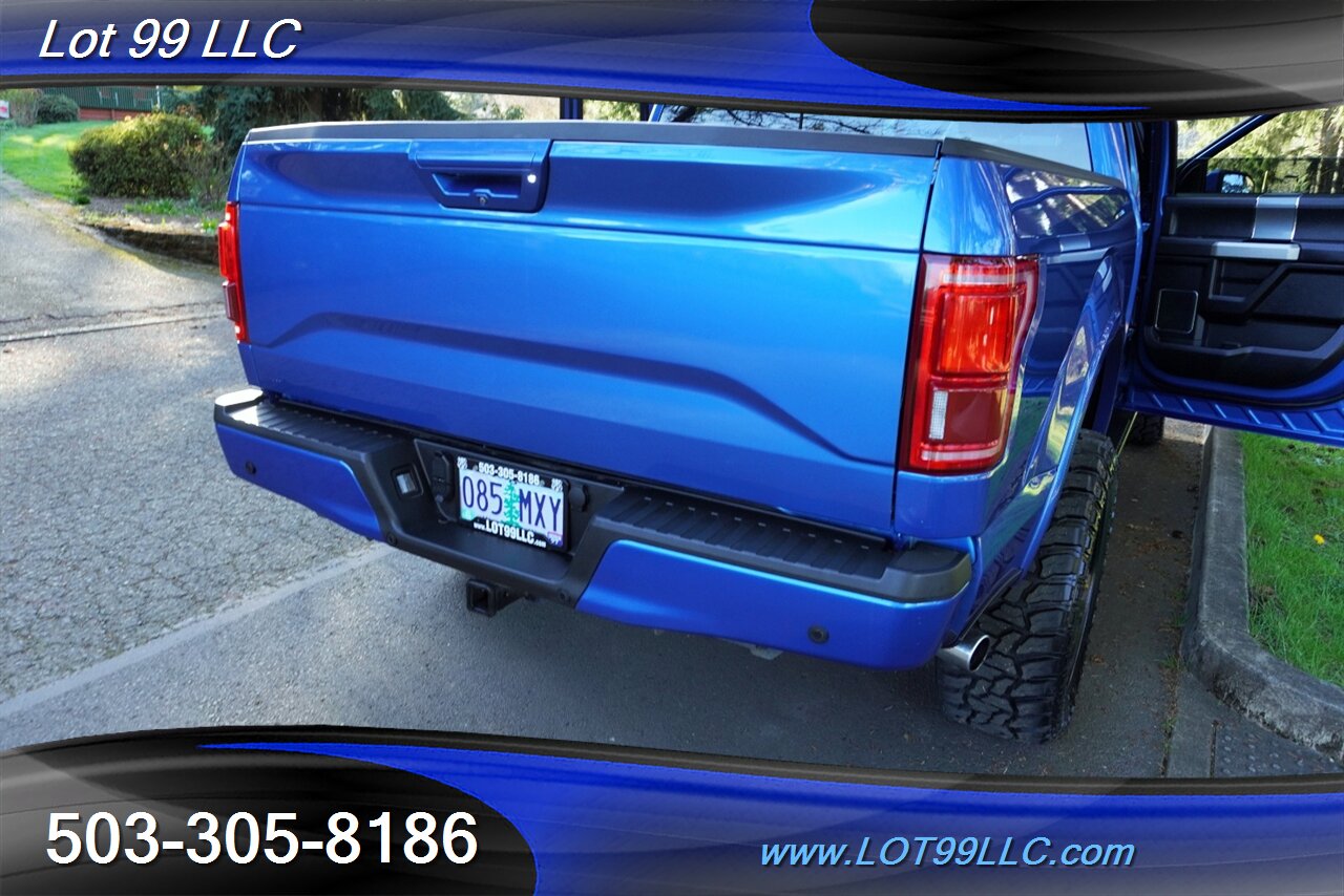 2015 Ford F-150 Lariat 4X4 V6 Ecoboost Heated Leather Pano roof  NEW 6 " LIFT BLACK 20 Wheels NEW OFF ROAD TIRES - Photo 33 - Milwaukie, OR 97267