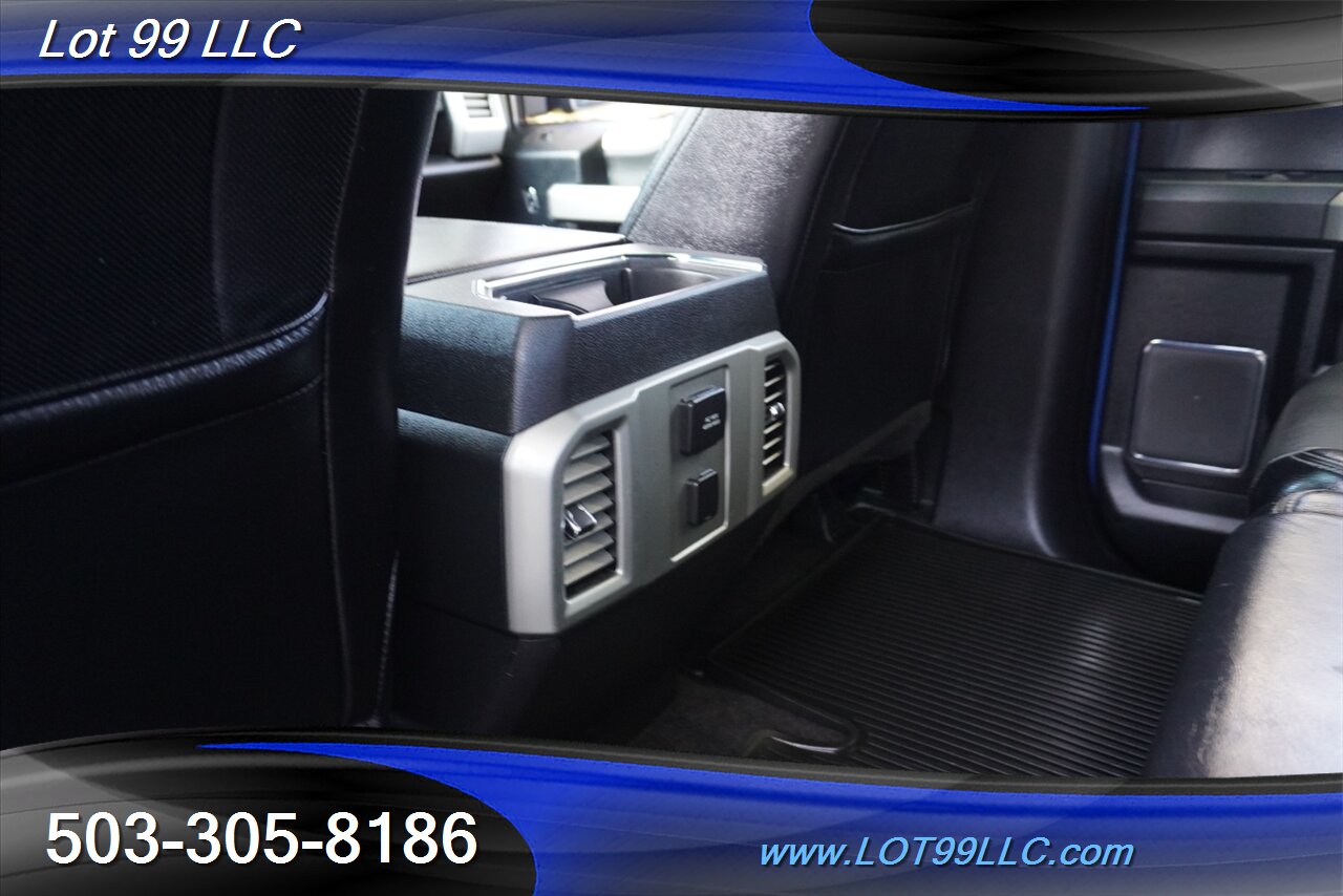 2015 Ford F-150 Lariat 4X4 V6 Ecoboost Heated Leather Pano roof  NEW 6 " LIFT BLACK 20 Wheels NEW OFF ROAD TIRES - Photo 16 - Milwaukie, OR 97267