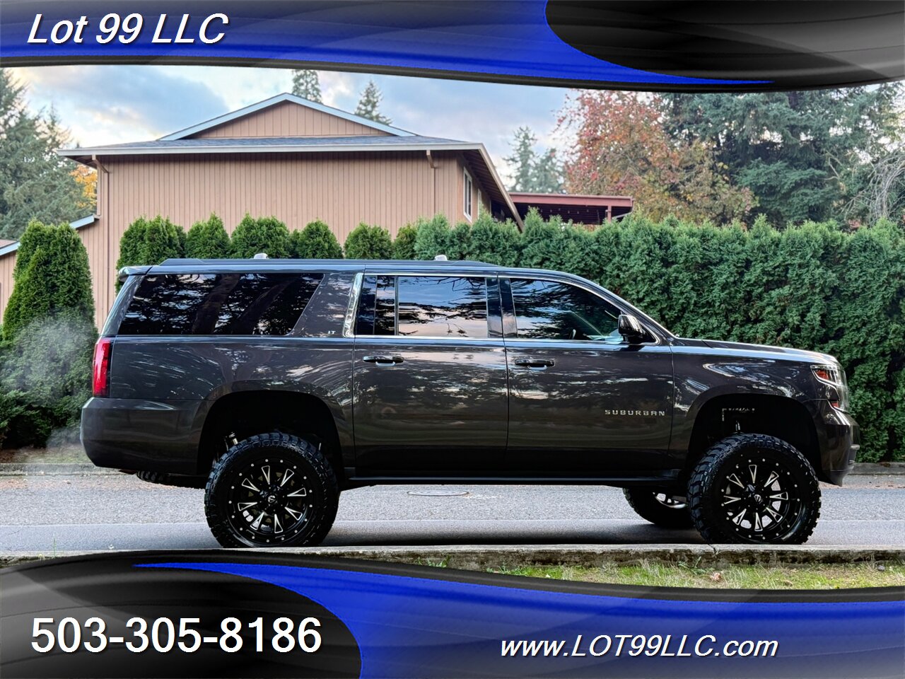 2016 Chevrolet Suburban LT 4x4 99k Lifted Leather New 35 " Tires - Photo 10 - Milwaukie, OR 97267