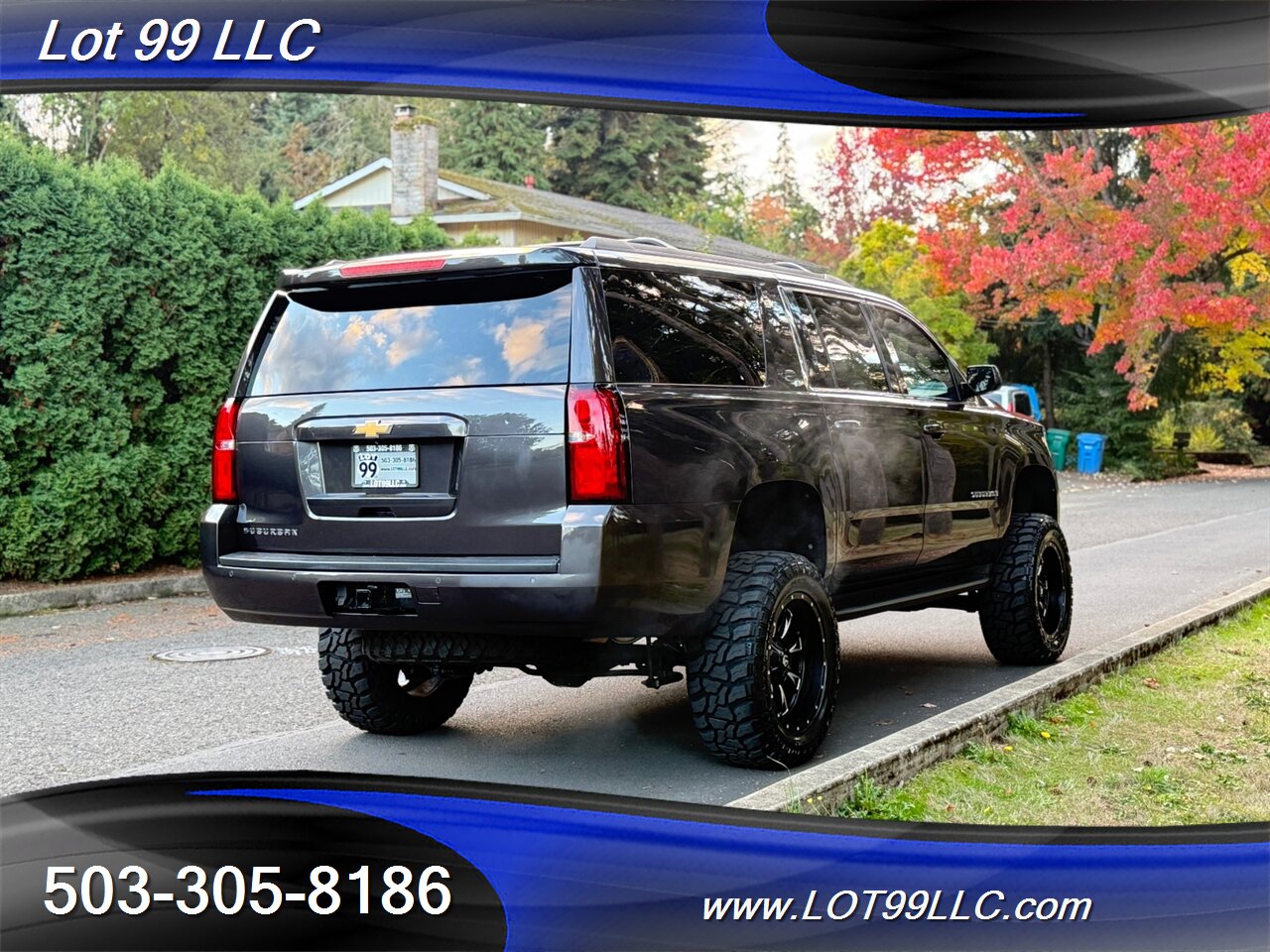 2016 Chevrolet Suburban LT 4x4 99k Lifted Leather New 35 " Tires - Photo 11 - Milwaukie, OR 97267