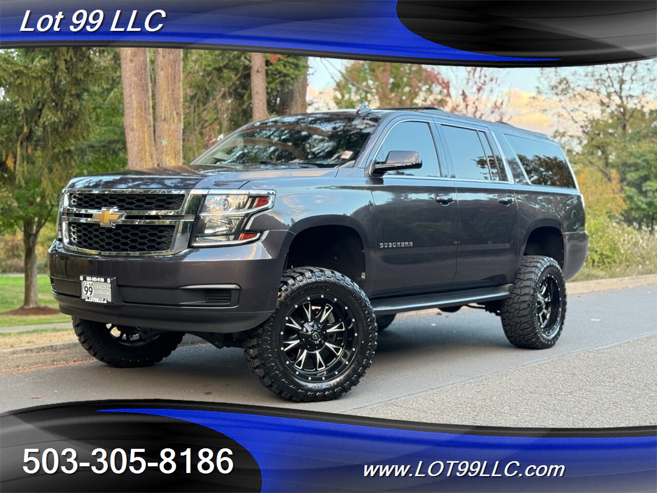 2016 Chevrolet Suburban LT 4x4 99k Lifted Leather New 35 " Tires - Photo 7 - Milwaukie, OR 97267