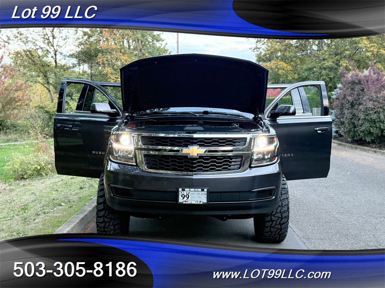 2016 Chevrolet Suburban LT 4x4 99k Lifted Leather New 35 " Tires - Photo 73 - Milwaukie, OR 97267
