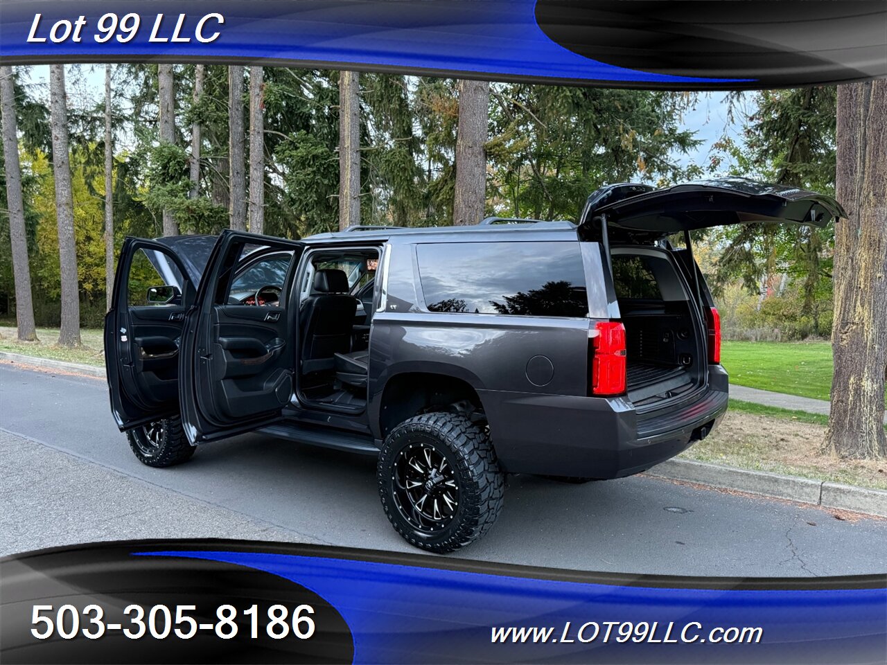 2016 Chevrolet Suburban LT 4x4 99k Lifted Leather New 35 " Tires - Photo 81 - Milwaukie, OR 97267