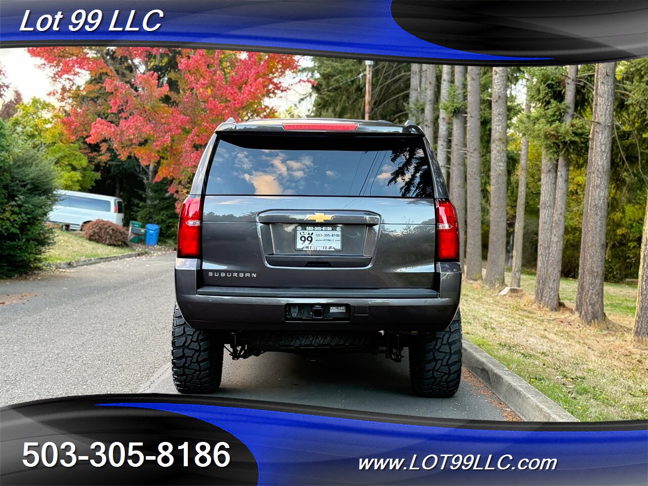 2016 Chevrolet Suburban LT 4x4 99k Lifted Leather New 35 " Tires - Photo 12 - Milwaukie, OR 97267