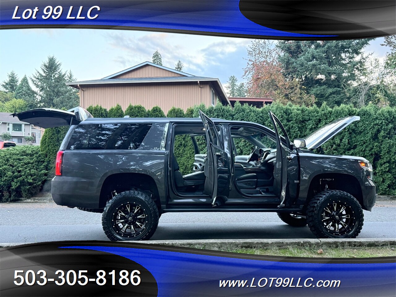 2016 Chevrolet Suburban LT 4x4 99k Lifted Leather New 35 " Tires - Photo 76 - Milwaukie, OR 97267
