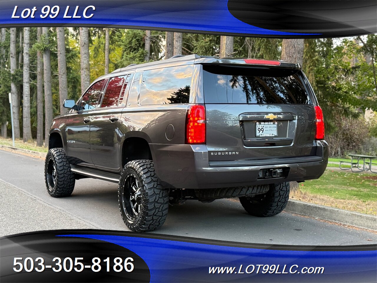 2016 Chevrolet Suburban LT 4x4 99k Lifted Leather New 35 " Tires - Photo 13 - Milwaukie, OR 97267