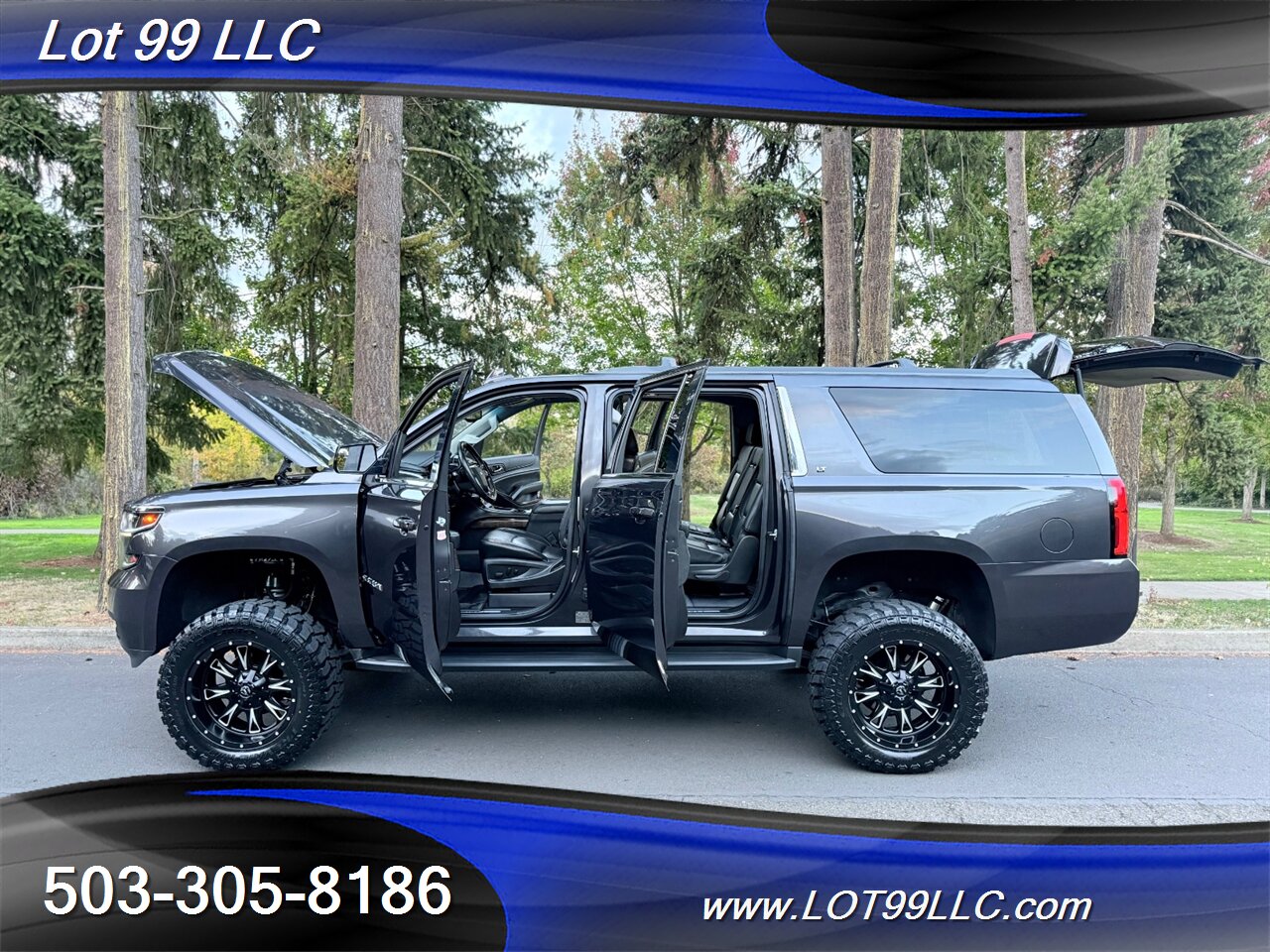 2016 Chevrolet Suburban LT 4x4 99k Lifted Leather New 35 " Tires - Photo 72 - Milwaukie, OR 97267