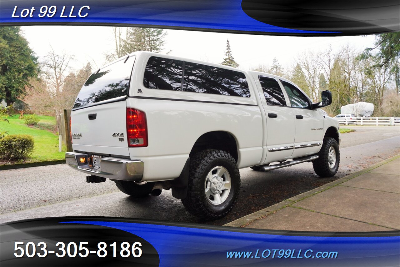 2004 Dodge Ram 3500 Laramie 5.9L Cummins 111K Leather Canopy NO RUST   - Photo 9 - Milwaukie, OR 97267