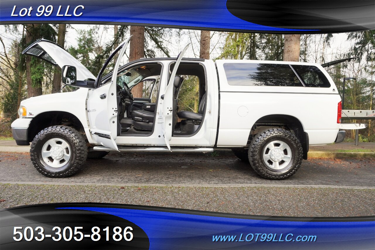 2004 Dodge Ram 3500 Laramie 5.9L Cummins 111K Leather Canopy NO RUST   - Photo 27 - Milwaukie, OR 97267
