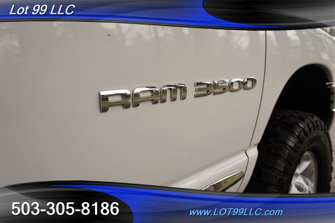 2004 Dodge Ram 3500 Laramie 5.9L Cummins 111K Leather Canopy NO RUST   - Photo 37 - Milwaukie, OR 97267