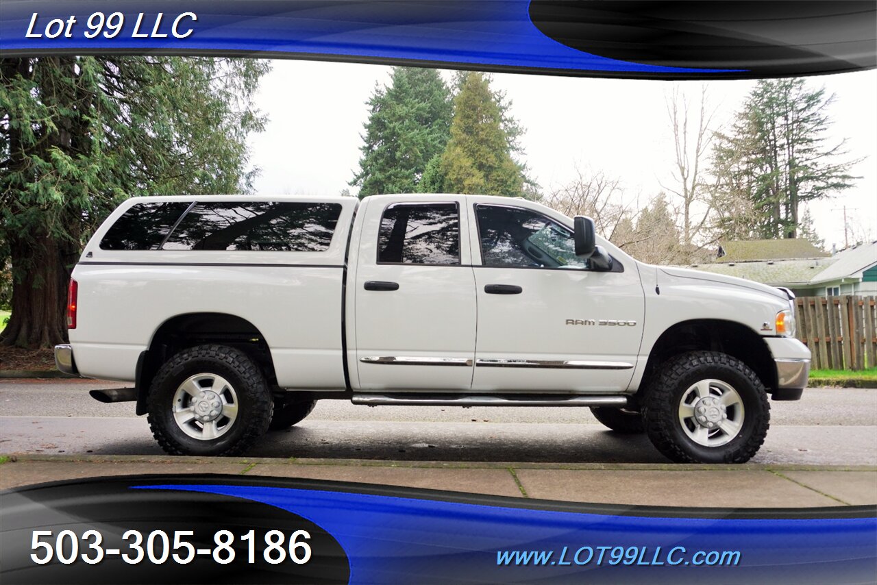 2004 Dodge Ram 3500 Laramie 5.9L Cummins 111K Leather Canopy NO RUST   - Photo 8 - Milwaukie, OR 97267