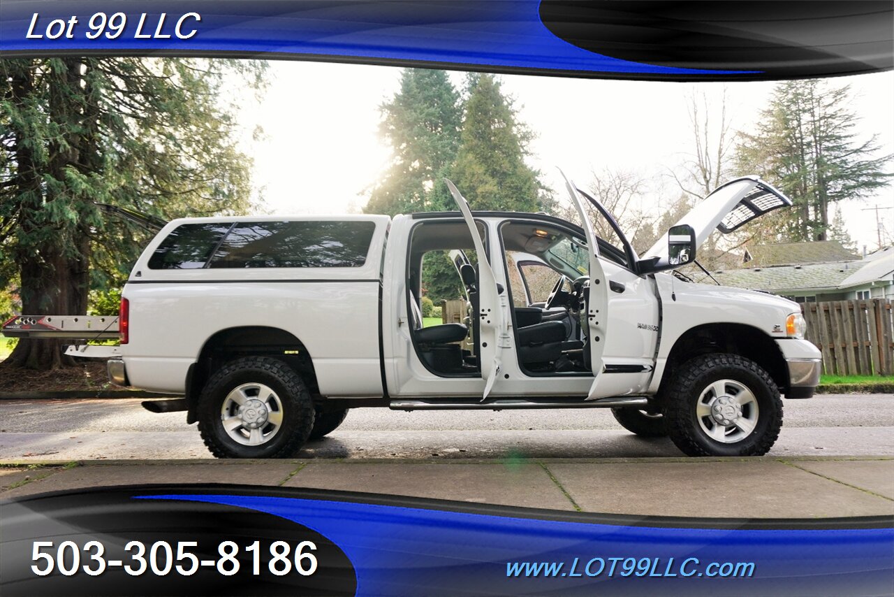 2004 Dodge Ram 3500 Laramie 5.9L Cummins 111K Leather Canopy NO RUST   - Photo 29 - Milwaukie, OR 97267