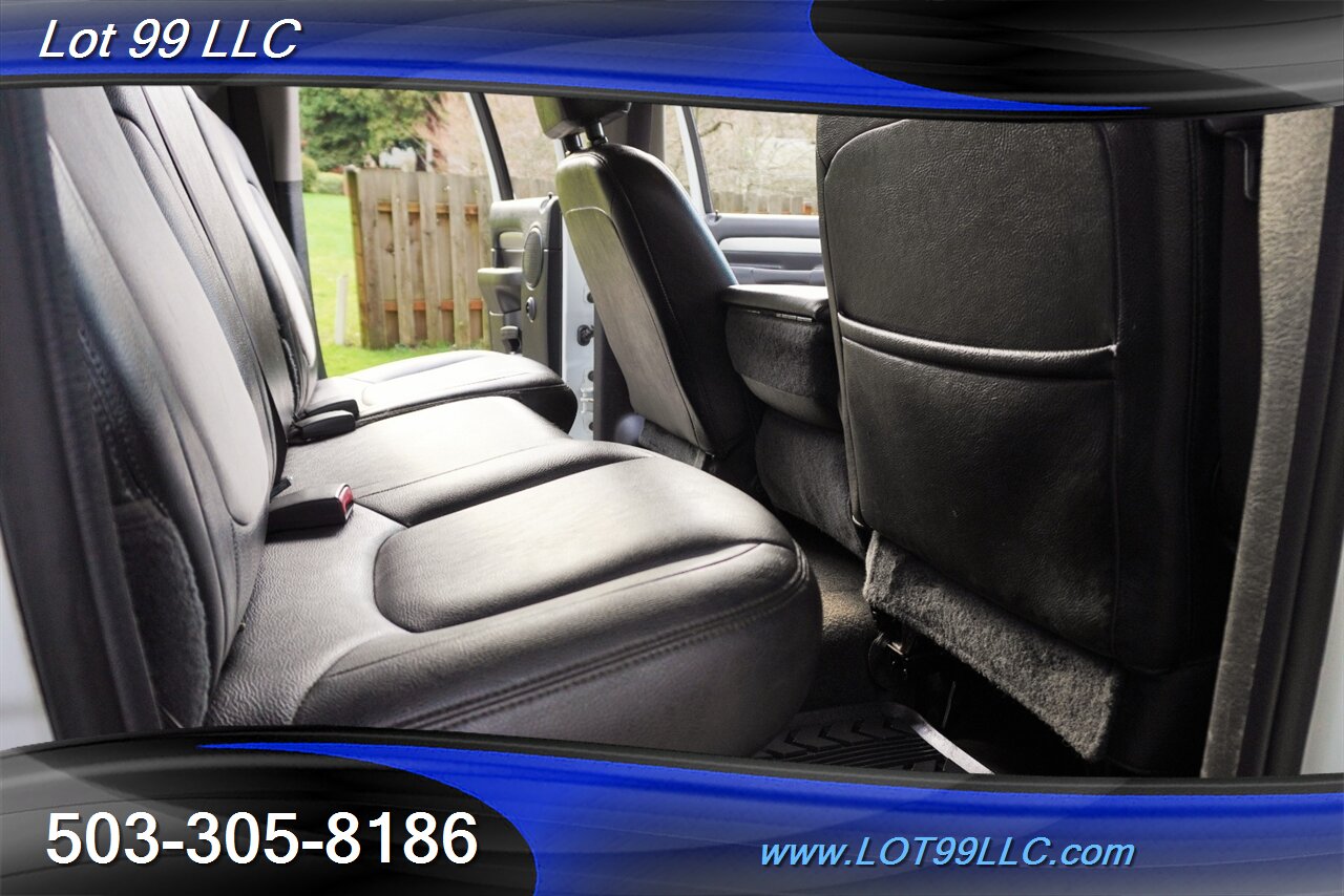 2004 Dodge Ram 3500 Laramie 5.9L Cummins 111K Leather Canopy NO RUST   - Photo 18 - Milwaukie, OR 97267